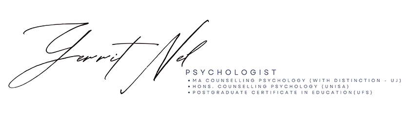 Gerrit Nel Psychologist Sandton